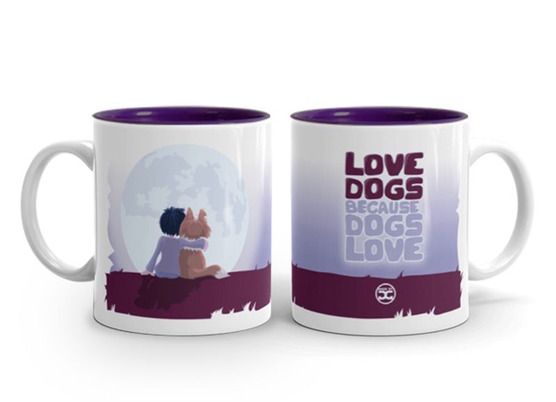 DG mok Love Dogs because Dogs Love