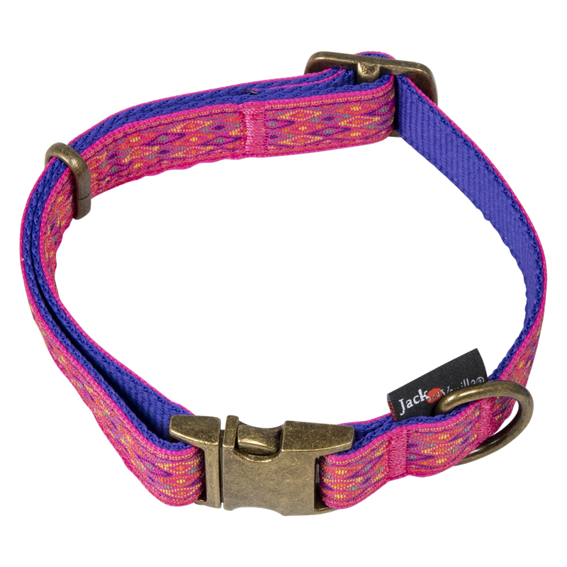 J&amp;V Ibiza halsband roze
