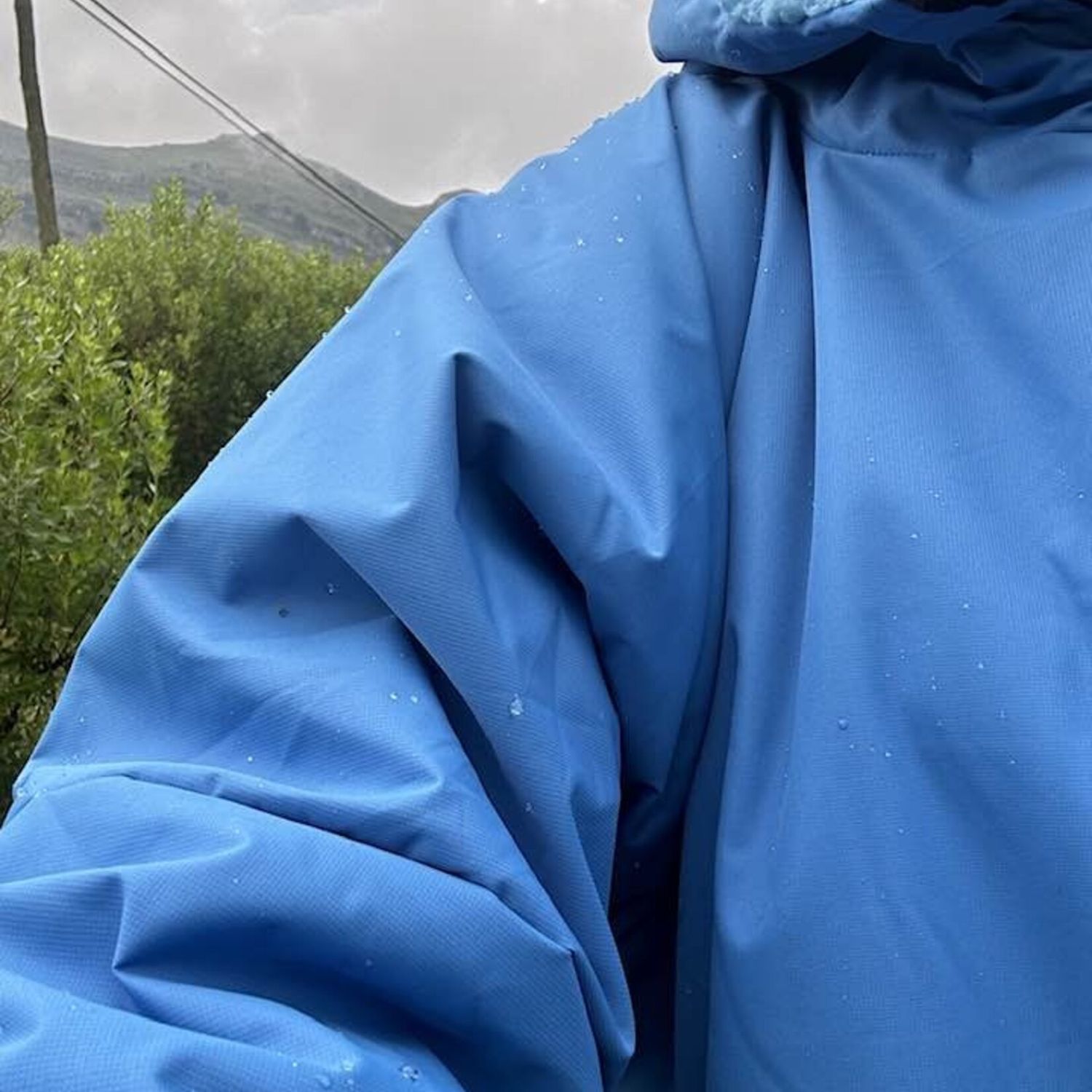 water - en winddichte jas blauw - blauw  L