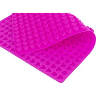 Trixie silicone bakmat - roze hartjes 38x28 cm