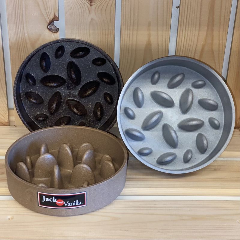 J&amp;V bamboe kom slow feed hard 21 cm