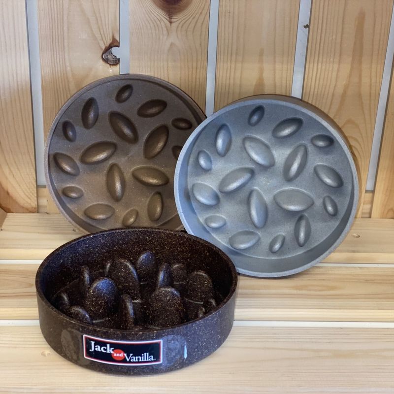 J&amp;V bamboe kom slow feed hard 17 cm