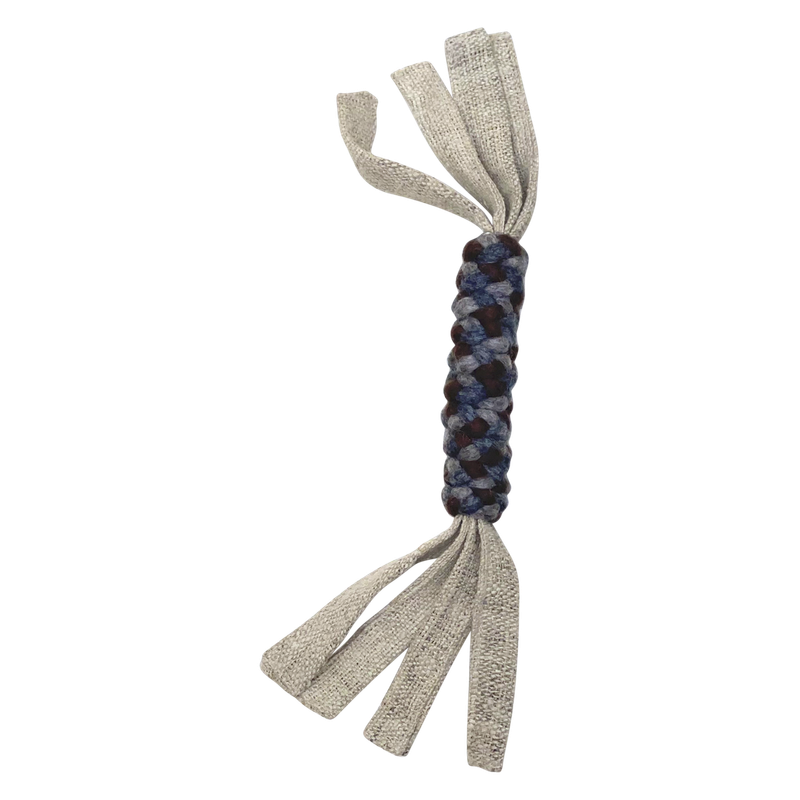 Dharma Dog hemp twist  naturel/grijs 40 cm