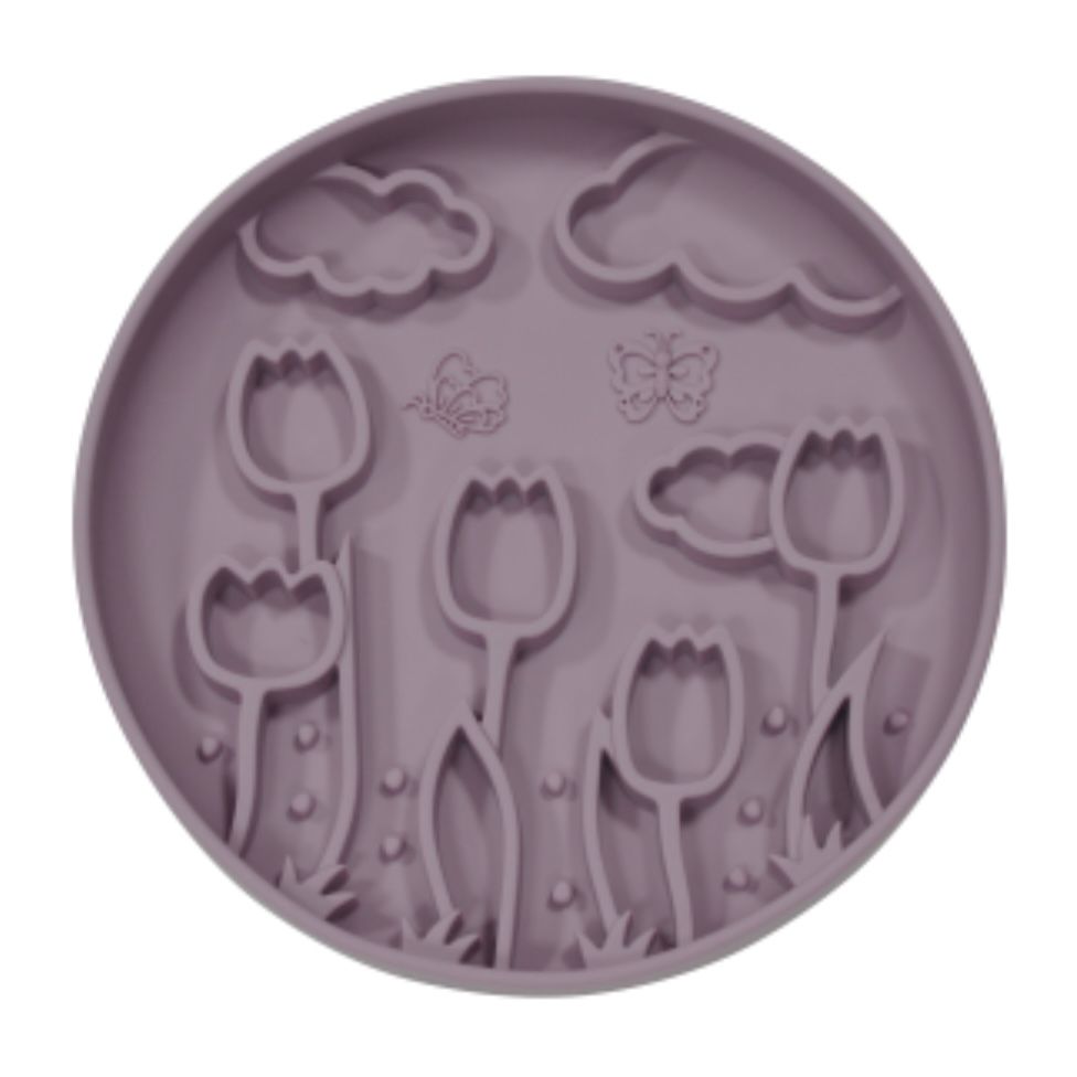 J&amp;V Bon App - slow feeder met zuignap - TULPEN (51/0220)