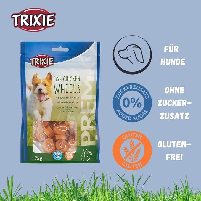 Fish Chicken Wheels - 75 gr