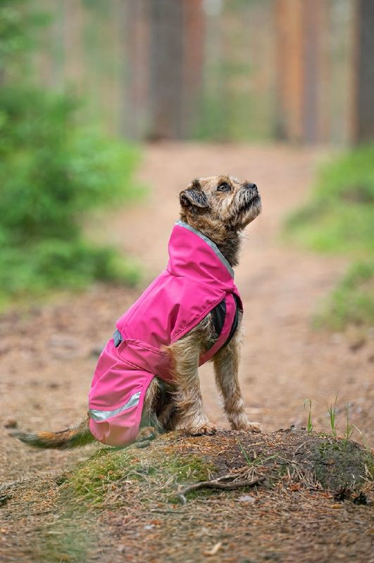 Pomppa Kuori (regenjas) - Fuchsia