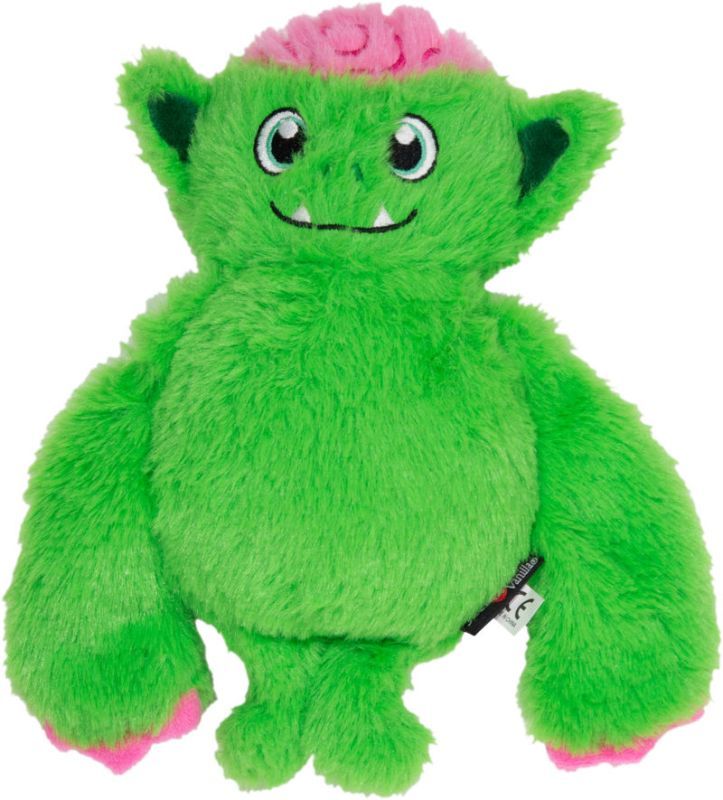 J&amp;V Halloween - monster met pieper groen - 24 cm
