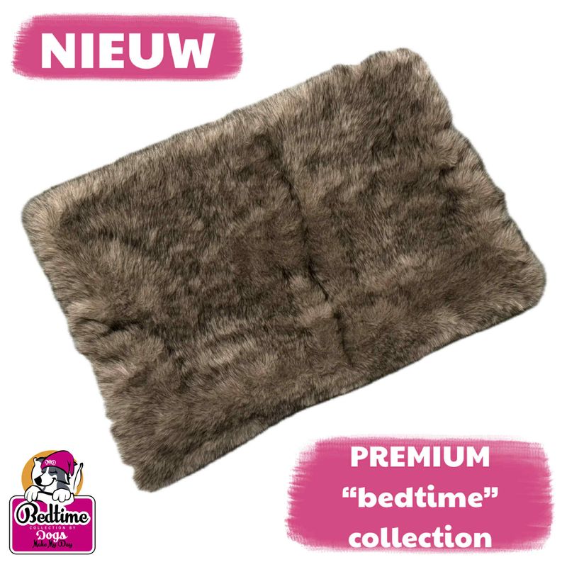 Premium hondenkussen - taupe