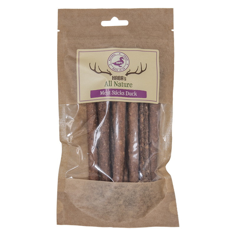 HABA’s all nature Meat Sticks eend - 85 gr