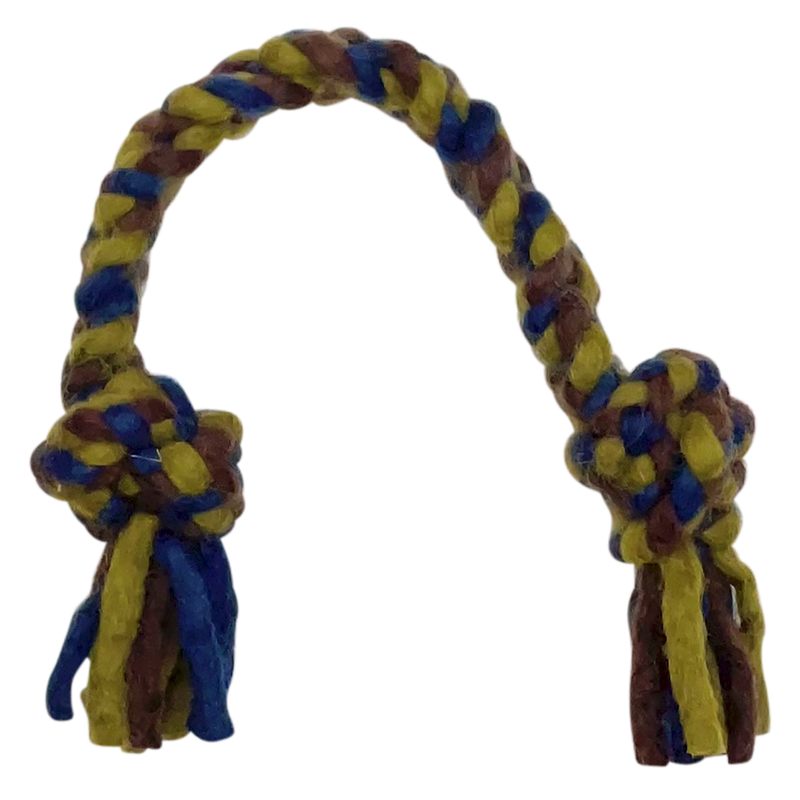 Dharma Dog knot rope marine/groen 25 cm