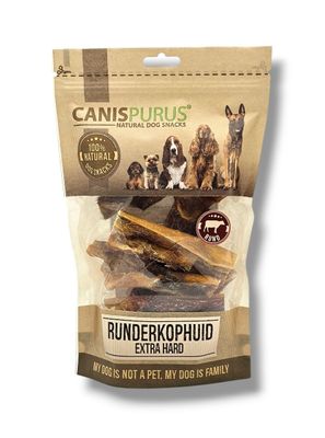 Canis Purus Runderkophuid - extra hard - 6 x 10 cm
