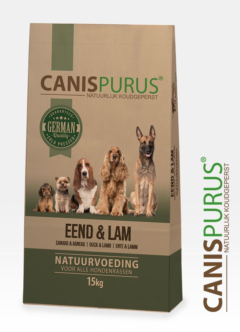 Canis Purus brokken eend 15kg