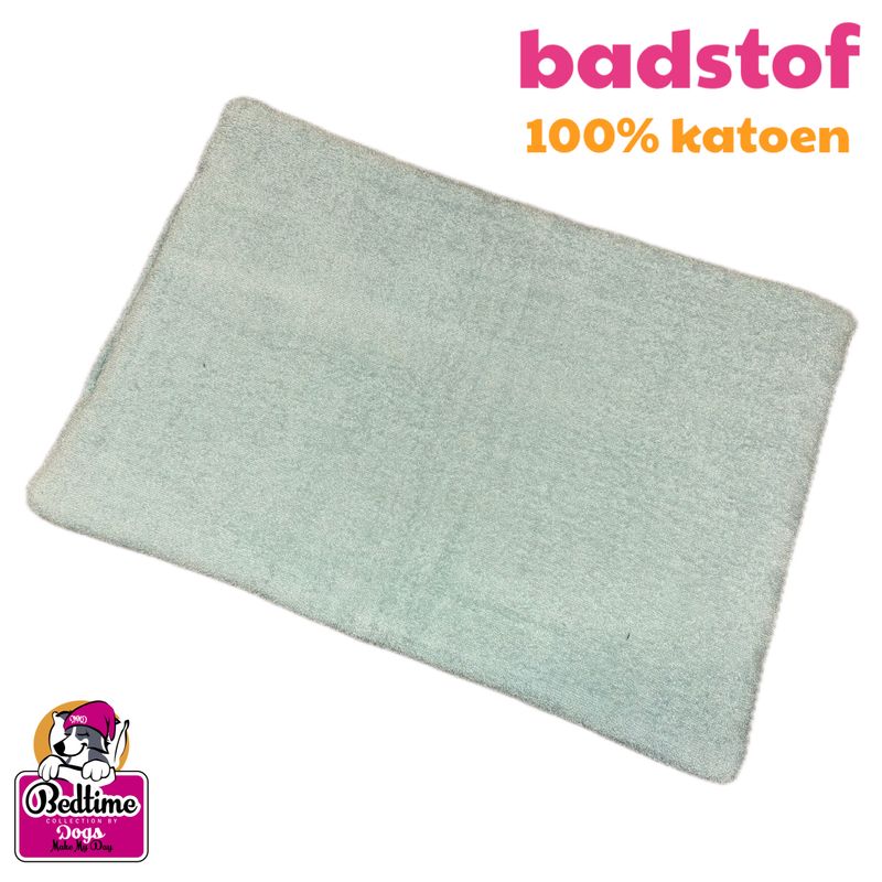 Badstof hondenkussen - Mint
