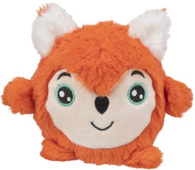 Trixie - vos rond pluche - 11 cm