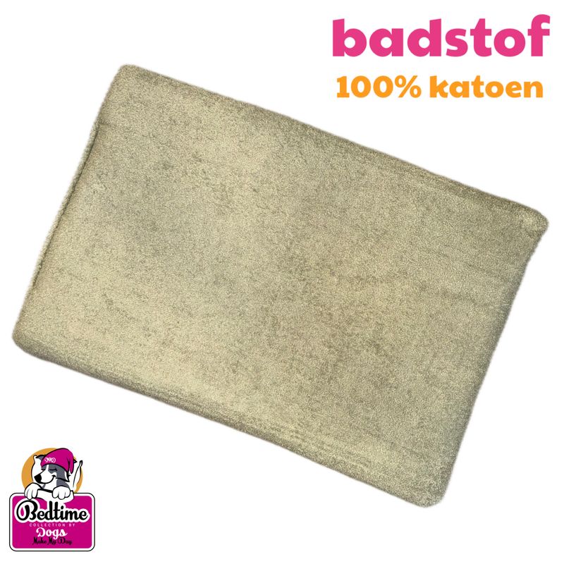 Badstof hondenkussen - Kaki