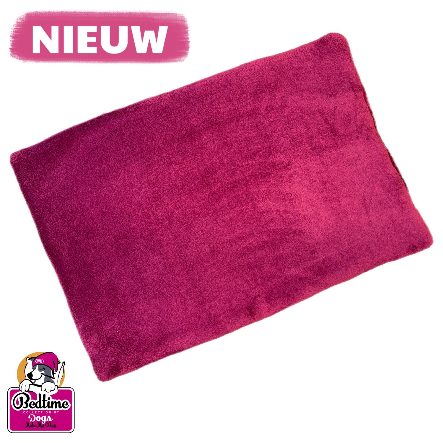 hondenkussen - Uni paars