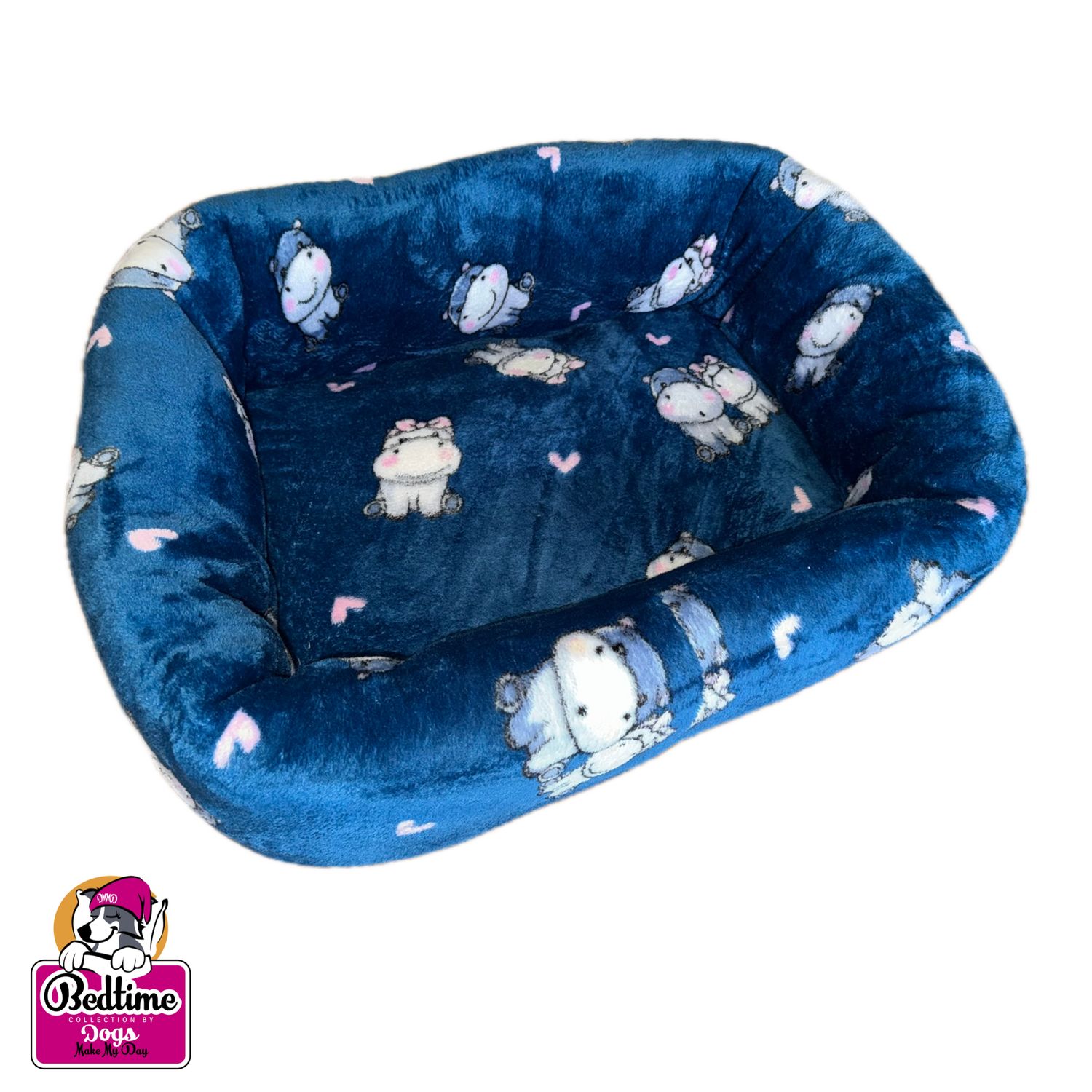 Hondenbed - Hippo petrol