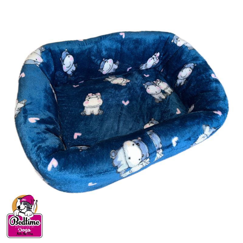 Hondenbed - Hippo petrol