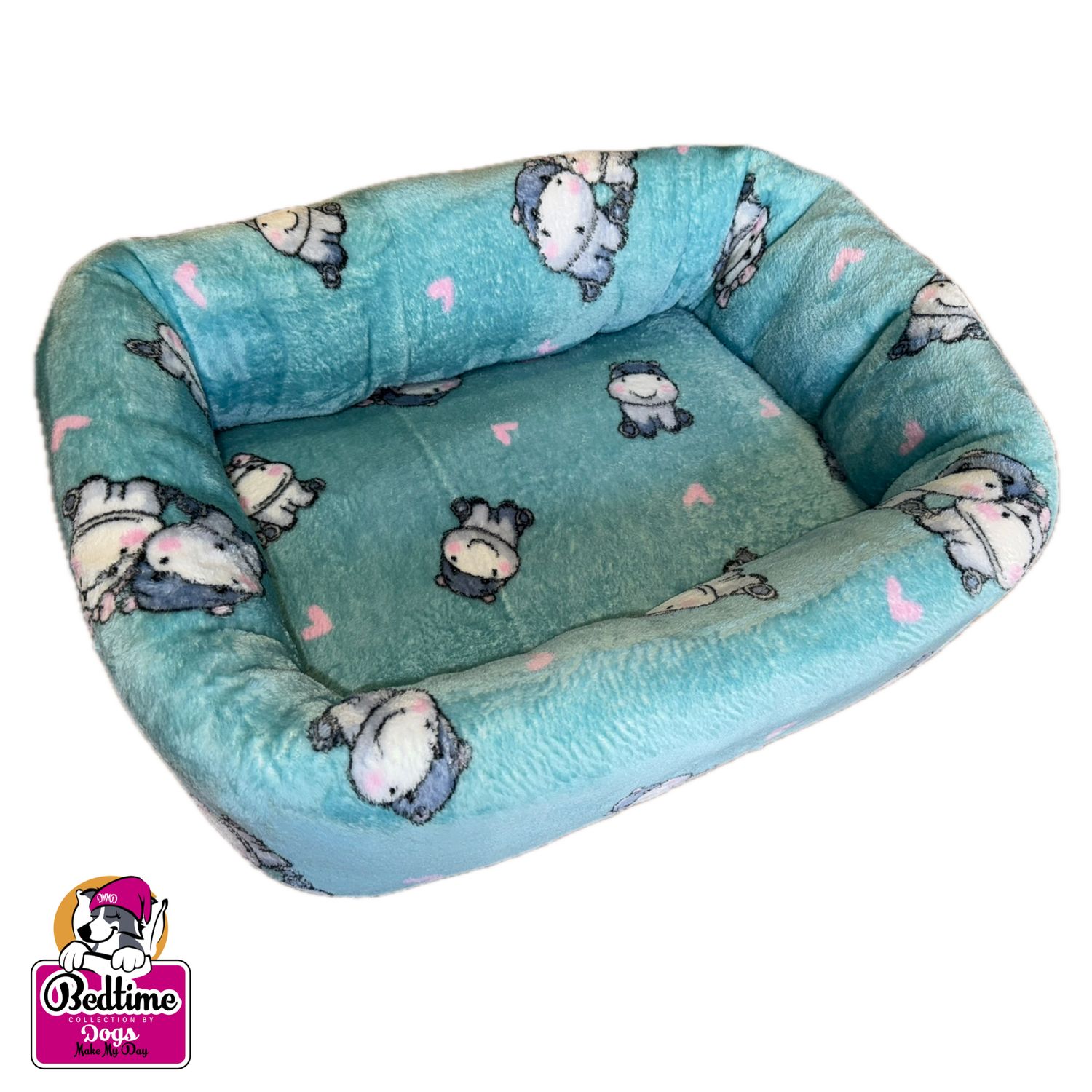 Hondenbed - Hippo mint