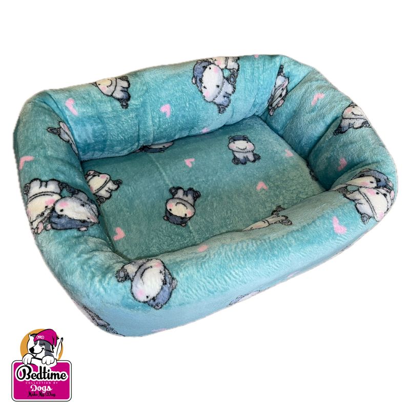 Hondenbed - Hippo mint