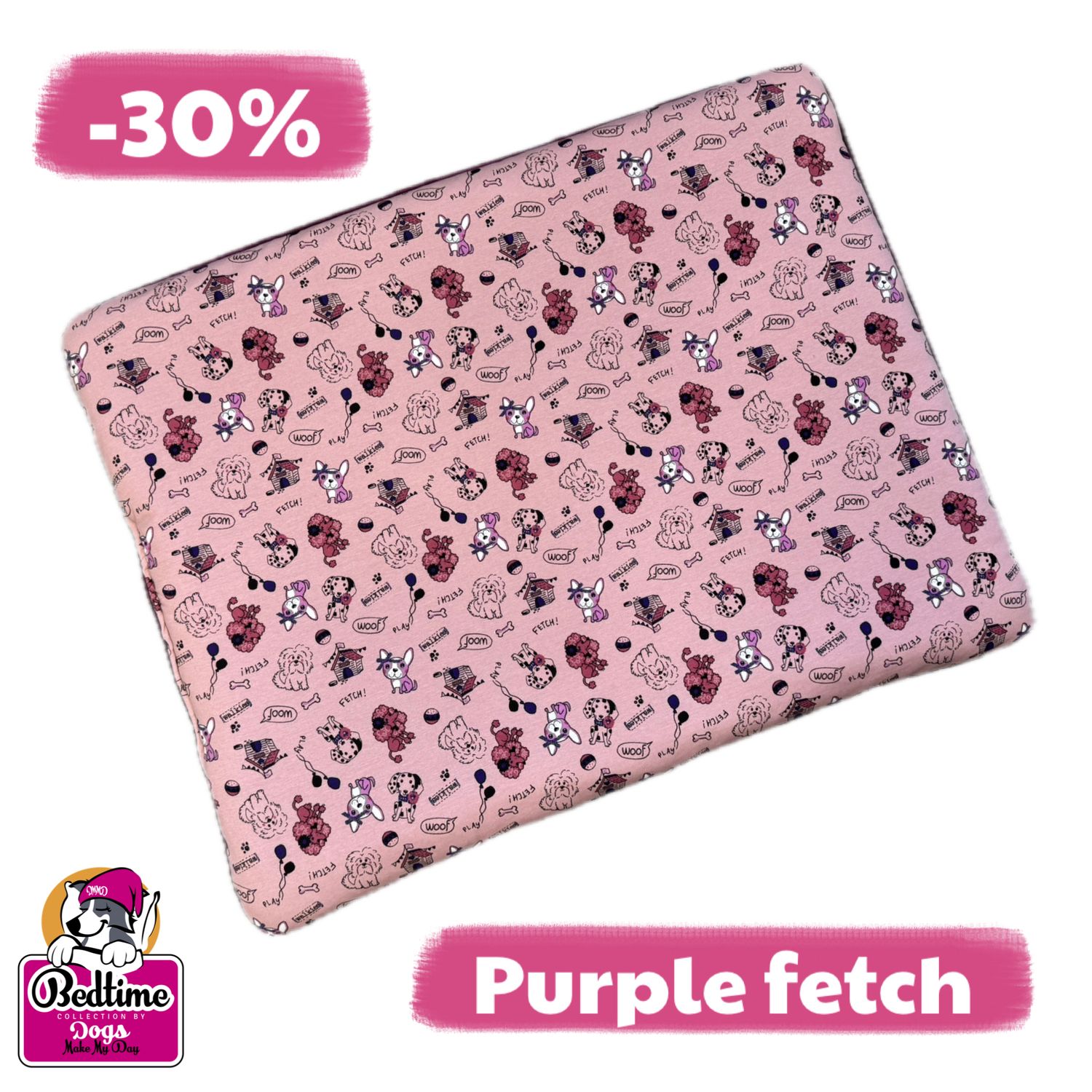 Zomerkussen - purple fetch