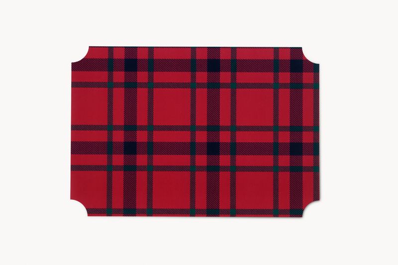 Vico - Fantasia Tartan rosso e blu (25pz)
