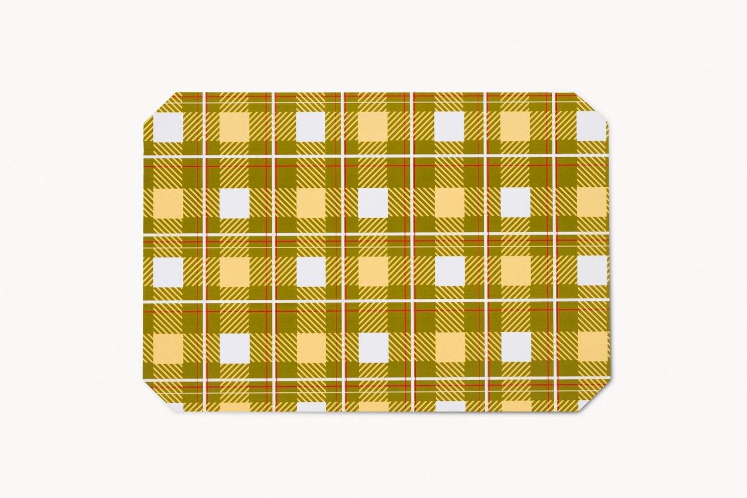 Gregorio - Fantasia Tartan Giallo e Verde (25pz)