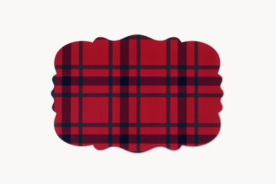 Albertina Tartan rosso/ blu ( 25 pz)