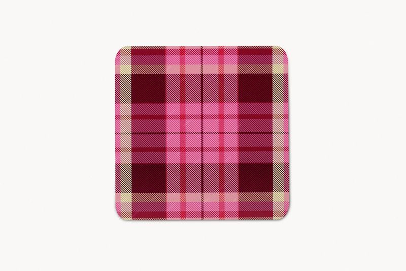Anna - Fantasia Tartan rosa (25pz)
