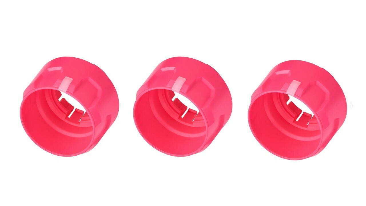 Climate Knobs (2011-2018 Wrangler JK) - PINK