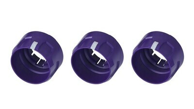Climate Knobs (2011-2018 Wrangler JK) - PURPLE