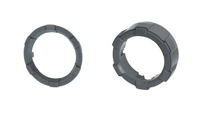 Start Button Ring + 4x4 Knob (2016-2023 Tacoma / 2020-2021 Tundra) - CEMENT