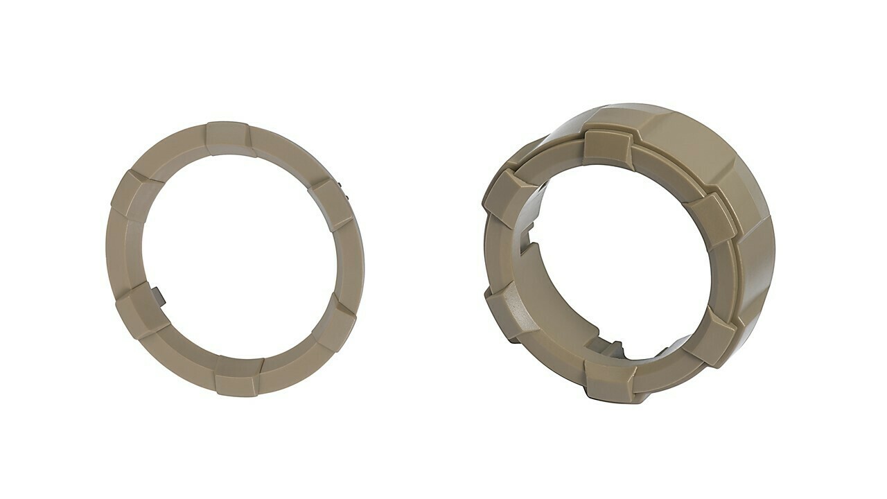 Start Button Ring + 4x4 Knob (2016-2023 Tacoma / 2020-2021 Tundra) - QUICKSAND