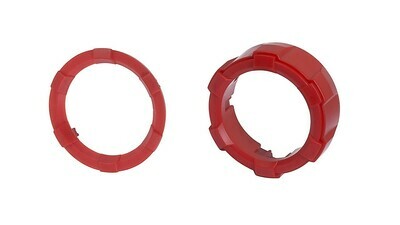 Start Button Ring + 4x4 Knob (2016+ Tacoma / 2020-2021 Tundra) - RED