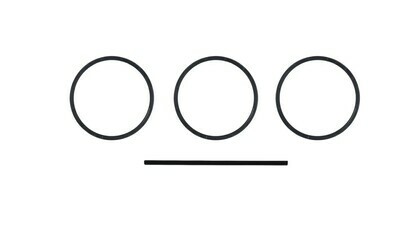 Climate Knob Trim Rings (2014-2021 Tundra) - BLACK