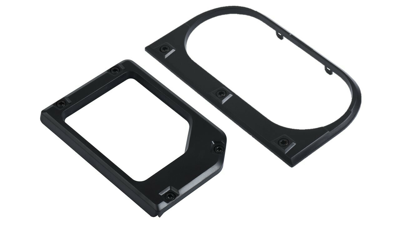 Cup Holder/Shifter Trim Rings (2014-2021 Tundra) - BLACK