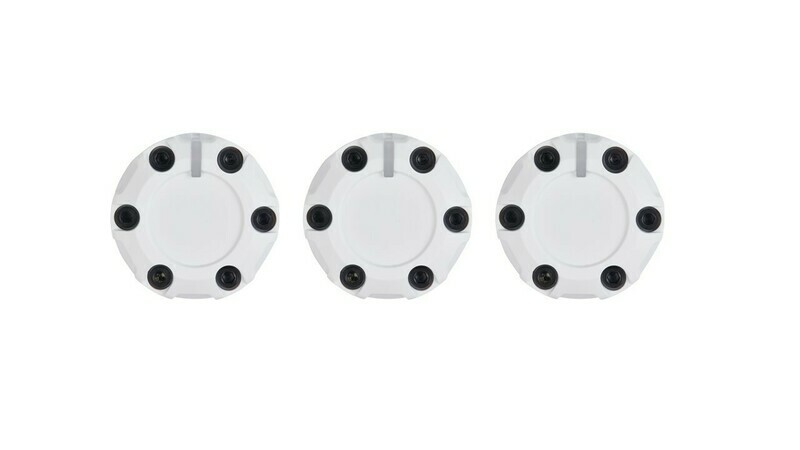 Climate Knobs (2014-2021 Tundra) - 3 PACK - WHITE