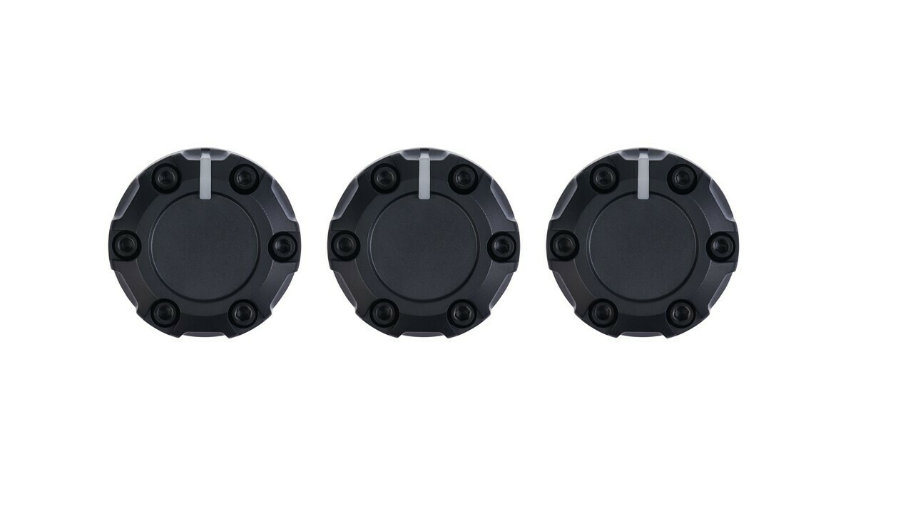 Climate Knobs (2014-2021 Tundra) - 3 PACK - BLACK