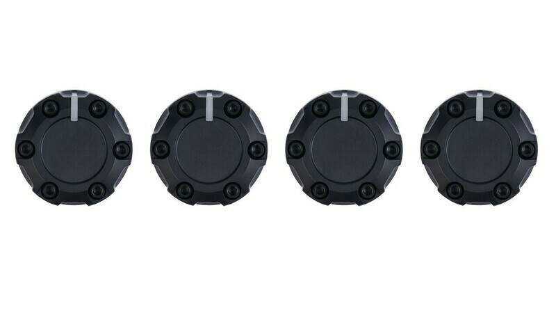 Climate Knobs (2007-2013 Tundra) - 4 PACK - BLACK