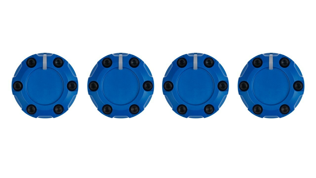 Climate Knobs (2007-2013 Tundra) - 4 PACK - VOODOO BLUE