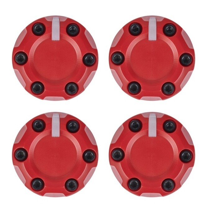 Climate Knobs (2005-2015 Tacoma) - 4 PACK - RED