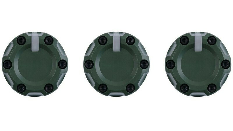 Climate Knobs (FJ Cruiser) - ARMY GREEN