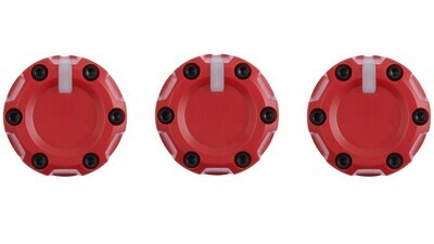 Climate Knobs (FJ Cruiser) - RED Climate Knobs (FJ Cruiser) - RED