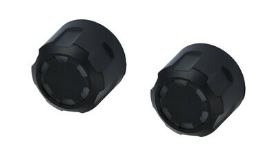 Radio Knobs (2020-2021 Tundra / 2020+ 4Runner) - BLACK