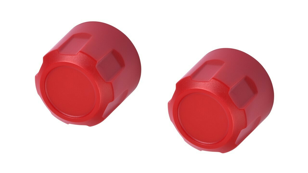 Radio Knobs (2014-2019 Tundra) - RED