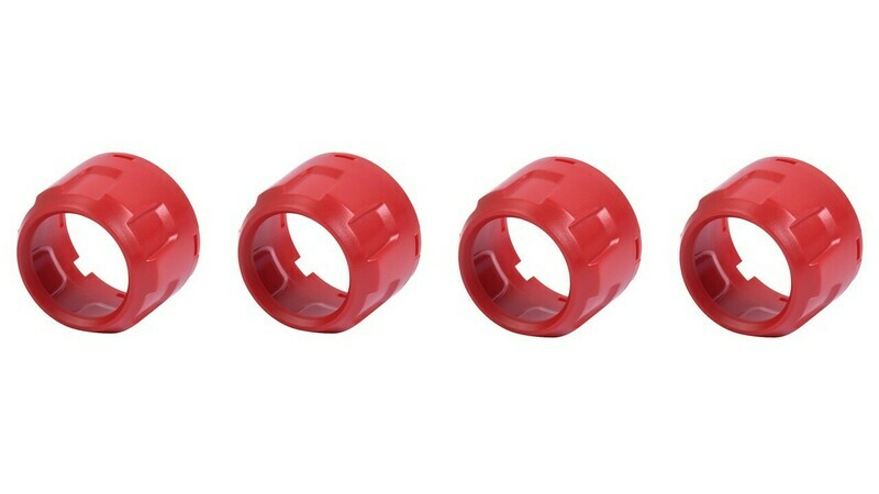 Climate Knobs (2007-2013 Tundra LIMITED) - 4 PACK - RED