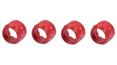 Climate Knobs (2007-2013 Tundra LIMITED) - 4 PACK - RED