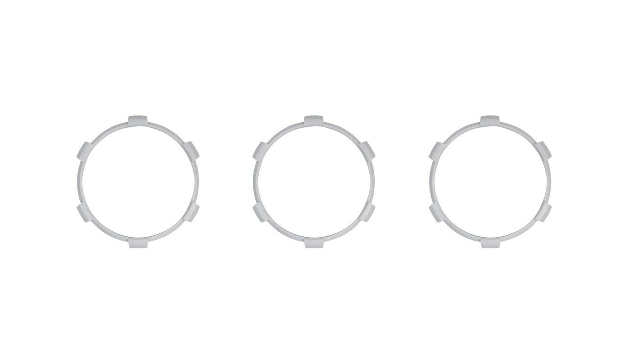 Climate Rings (2016-2023 Tacoma DUAL ZONE) - WHITE