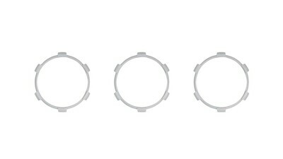 Climate Rings (2016-2023 Tacoma DUAL ZONE) - WHITE