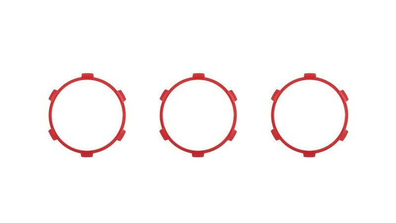 Climate Rings (2016-2023 Tacoma DUAL ZONE) - RED